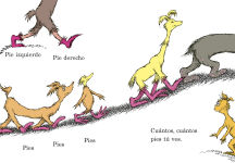 Alternative view 4 of ¡Cuántos, cuántos Pies! (The Foot Book Spanish Edition): El libro de opuestos alocados de Dr. Seuss