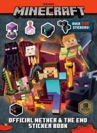 Minecraft Official the Nether and the End Sticker Book (Minecraft)