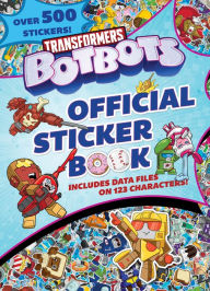 Free mp3 audio books free downloads Transformers BotBots Official Sticker Book (Transformers BotBots)