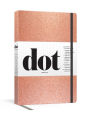Dot Journal (Rose Gold): A dotted, blank journal for list-making, journaling, goal-setting: 256 pages with elastic closure and ribbon marker