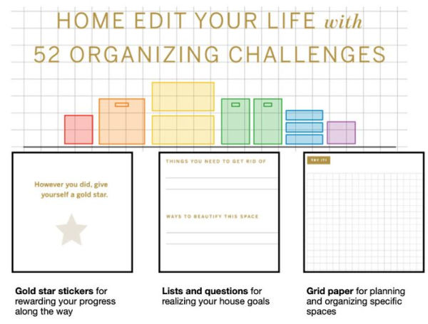 The Home Edit Workbook: Prompts, Activities, and Gold Stars to Help You Contain the Chaos