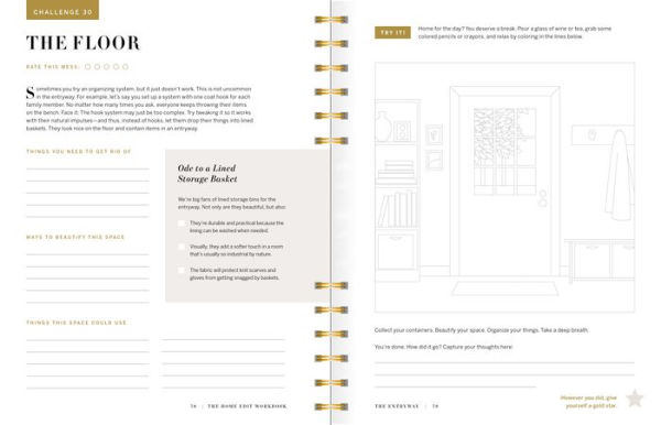 The Home Edit Workbook: Prompts, Activities, and Gold Stars to Help You Contain the Chaos