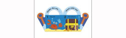 Alternative view 4 of 1,2,3 Under the Sea: A Slide-Lift-Learn Book