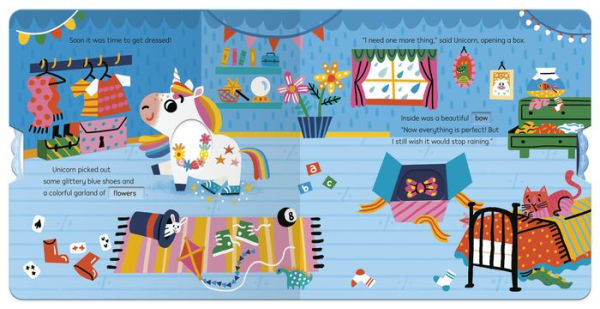 Unicorn's Birthday: Turn the Wheels for Some Silly Fun!