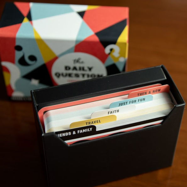 The Daily Question Conversation Card Set: 100 Meaningful Questions to Start Discussions Around the Table or Anywhere: Card Games