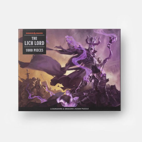 The Lich Lord Puzzle: A Dungeons & Dragons Jigsaw Puzzle: Jigsaw Puzzles for Adults