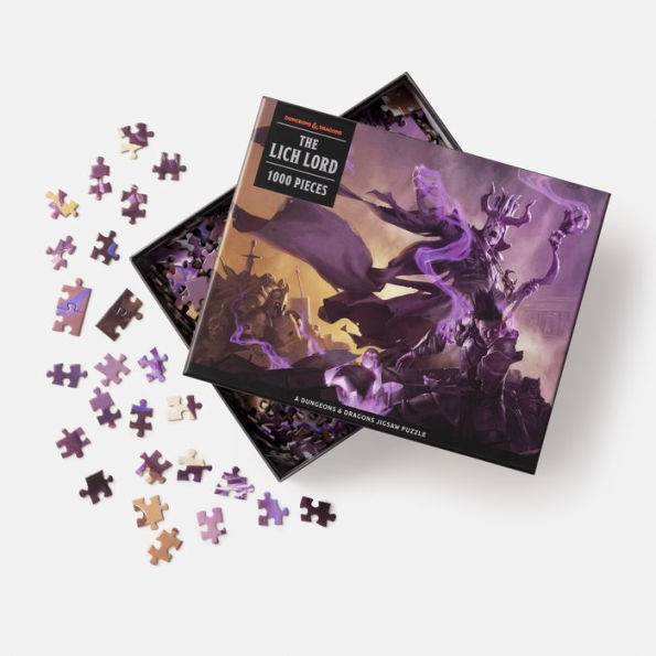 The Lich Lord Puzzle: A Dungeons & Dragons Jigsaw Puzzle: Jigsaw Puzzles for Adults