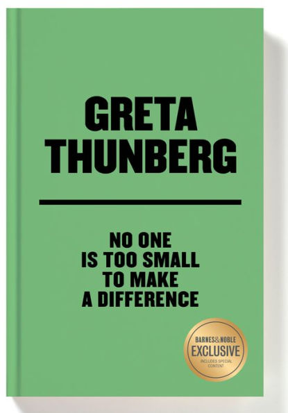 No One Is Too Small to Make a Difference Deluxe Edition (B&N Exclusive Edition)