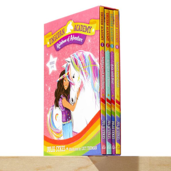 Unicorn Academy: Rainbow of Adventure Boxed Set (Books 1-4)