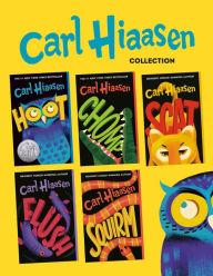Carl Hiaasen 5-Book Collection: Hoot; Flush; Scat; Chomp; Squirm