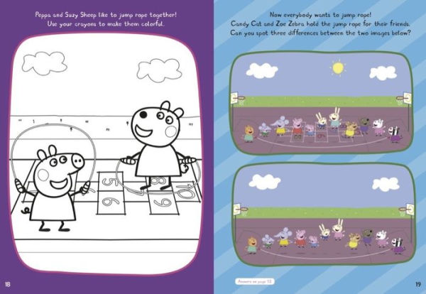 School is Fun Sticker Book (Peppa Pig)