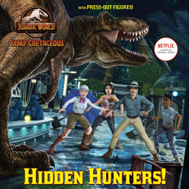 Hidden Hunters! (Jurassic World: Camp Cretaceous) by Steve Behling, MJ  Illustrations, Paperback