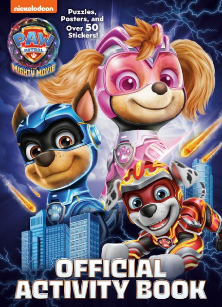 PAW Patrol: The Mighty Movie: Official Activity Book by Golden Books,  Paperback
