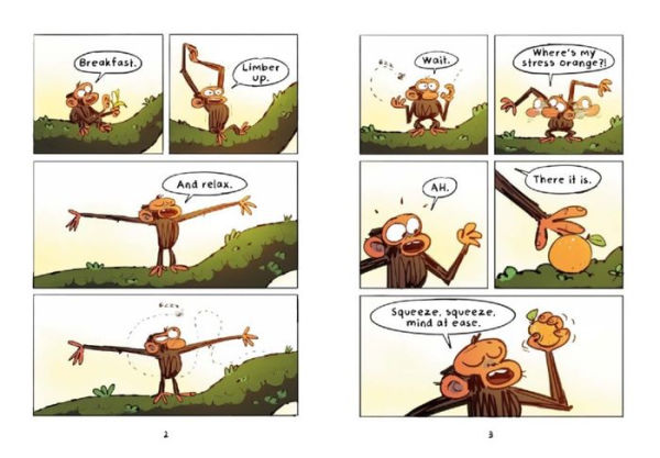 Grumpy Monkey Freshly Squeezed: A Graphic Novel Chapter Book