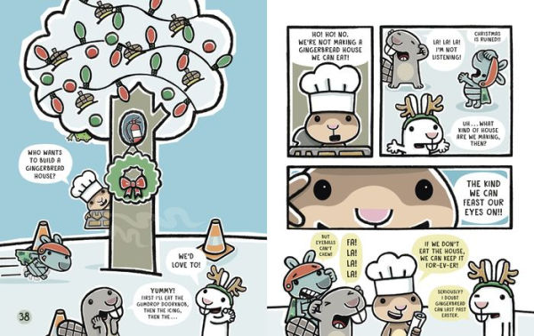 Scaredy Squirrel Gets Festive: (A Graphic Novel)