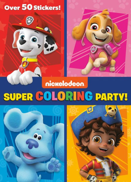 Super Coloring Party! (Nickelodeon) by Golden Books, Paperback | Barnes