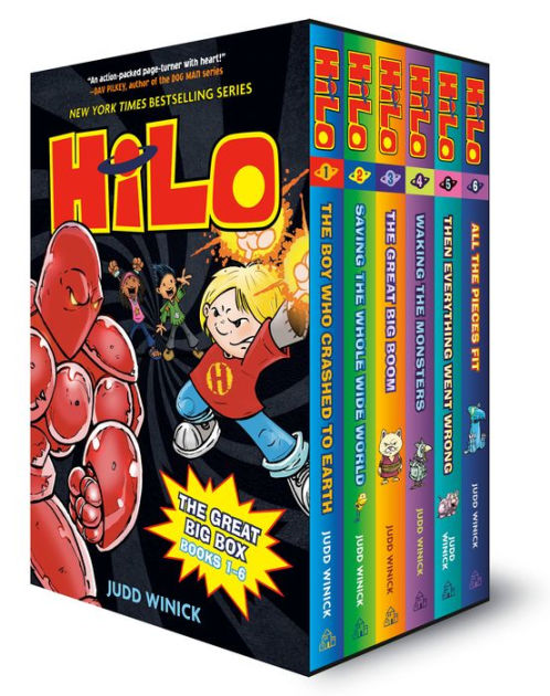 Hilo Book 6: All the Pieces Fit by Judd Winick: 9780525644064