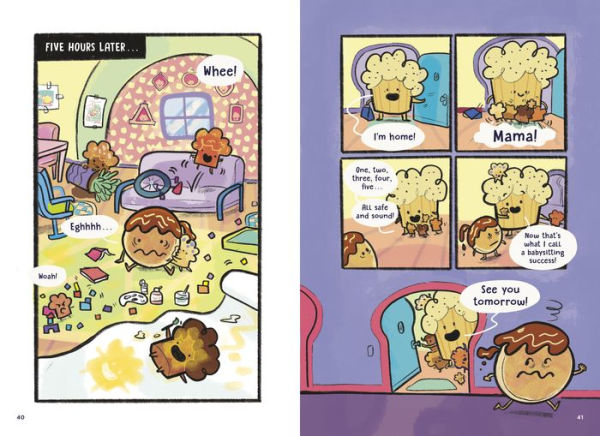 Super Pancake and the Mini Muffin Mayhem: (A Graphic Novel)