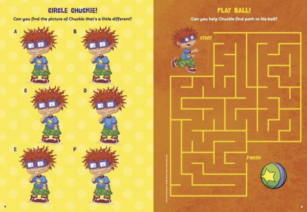 The Very, Very Hard Puzzle Book! (Rugrats)