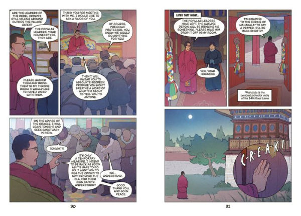 Who Is Tibet's Exiled Leader?: The 14th Dalai Lama: An Official Who HQ Graphic Novel