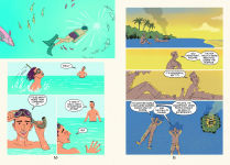 Alternative view 3 of Who Discovered How to Breathe Underwater?: Jacques Cousteau: A Who HQ Graphic Novel