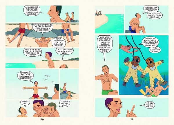 Who Discovered How to Breathe Underwater?: Jacques Cousteau: A Who HQ Graphic Novel