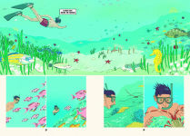 Alternative view 6 of Who Discovered How to Breathe Underwater?: Jacques Cousteau: A Who HQ Graphic Novel