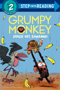 Title: Grumpy Monkey Ready, Set, Bananas!, Author: Suzanne Lang