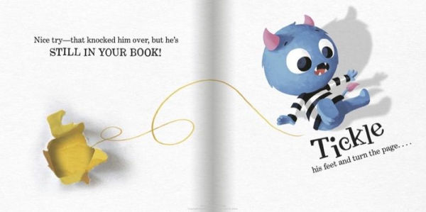 There's a Monster in Your Book: A Funny Monster Book for Kids and Toddlers