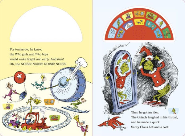 Dr Seuss's The Sounds of Grinchmas: An Interactive Book with 12 Silly Sounds!