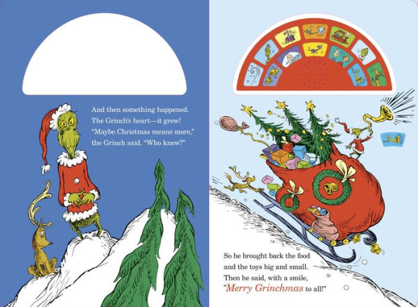 Dr Seuss's The Sounds of Grinchmas: An Interactive Book with 12 Silly Sounds!