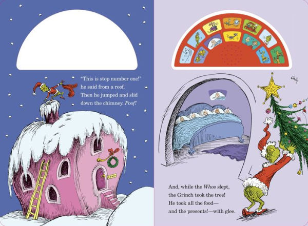 Dr. Seuss's The Sounds of Grinchmas with 12 Silly Sounds!: An Interactive Read and Listen Book