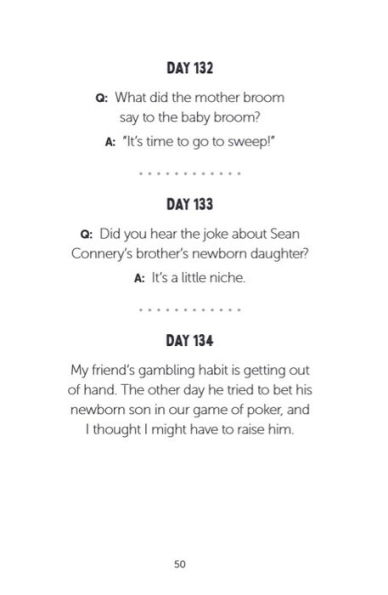 New Dad, Same Bad Jokes: A Dad Joke a Day for That First Sleepless Year