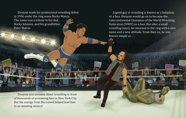 Dwayne Johnson: A Little Golden Book Biography