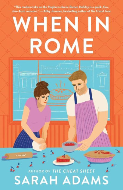 When in Rome by Sarah Adams, Paperback