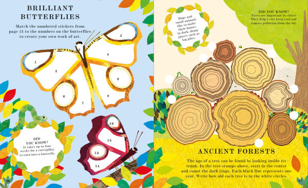 Tree: A Peek-Through Activity Book: With over 200 stickers