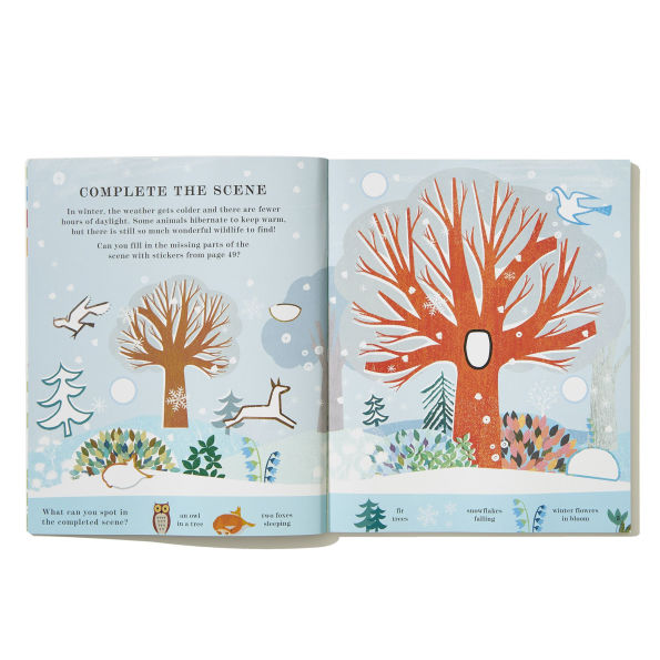 Tree: A Peek-Through Activity Book: With over 200 stickers