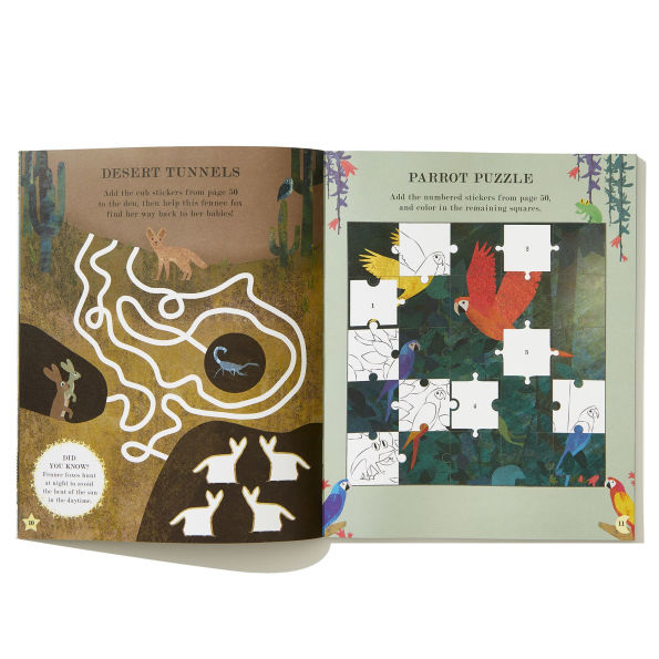 Moon: A Peek-Through Activity Book: With over 200 stickers