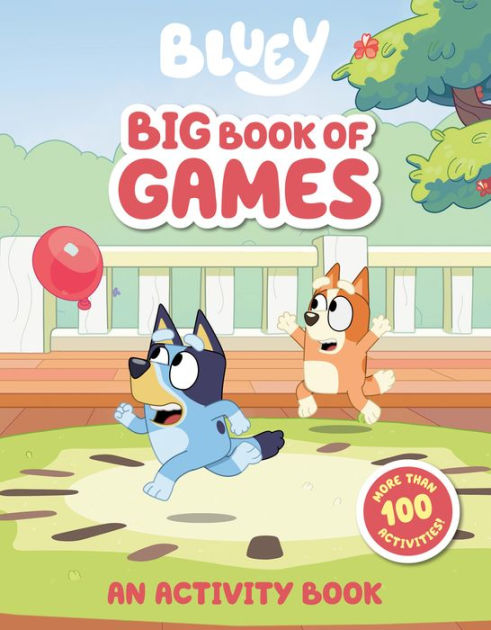 Bluey fun and Games Colouring Book tv: Official Colouring Book (en Inglés)