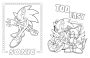 Alternative view 3 of Sonic the Hedgehog: The Official Coloring Book