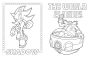 Alternative view 6 of Sonic the Hedgehog: The Official Coloring Book