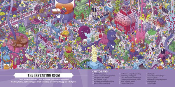 Where's Wonka?: A Search-and-Find Book