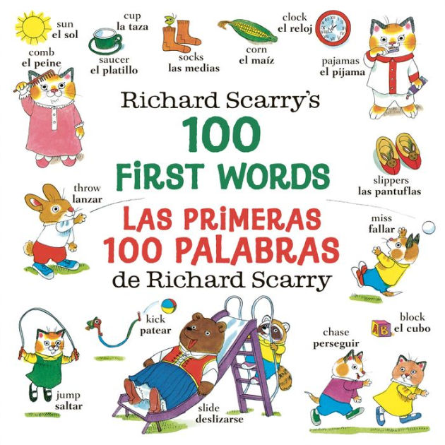 Richard Scarry's 100 First Words / Las primeras 100 palabras de Richard ...