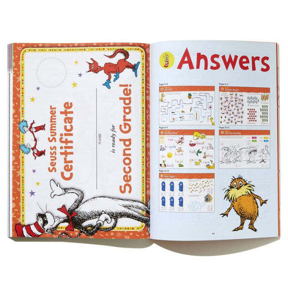 Summer with Seuss Workbook: Grades 1-2