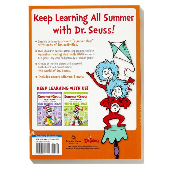 Summer with Seuss Workbook: Grades 1-2