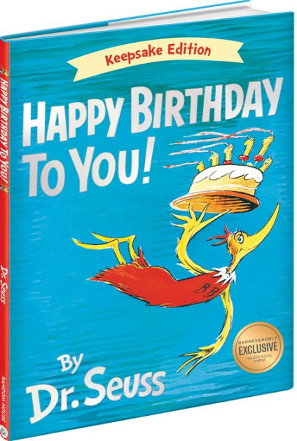 Exclusive　Seuss,　Birthday　Happy　Noble®　to　Hardcover　Edition)　You!　(BN　Barnes　by　Dr.