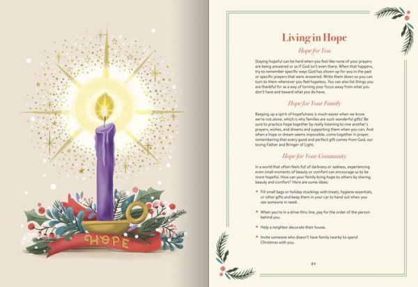 'Tis the Season Family Advent Activity Book: Devotions, Recipes, and Memories of the Christmas Season