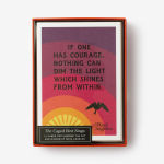 Alternative view 2 of The Caged Bird Sings Note Cards: 12 Cards for Sharing the Wit and Wisdom of Maya Angelou