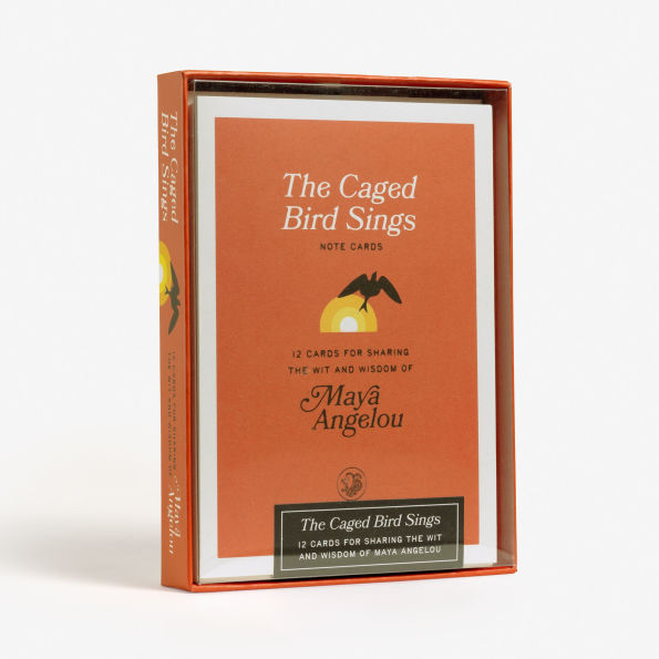 The Caged Bird Sings Note Cards: 12 Cards for Sharing the Wit and Wisdom of Maya Angelou