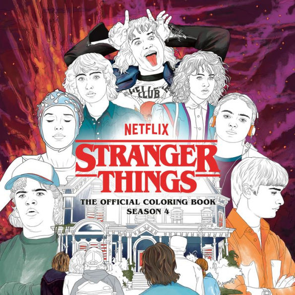 Stranger Things: The Official Coloring Book, Season 4